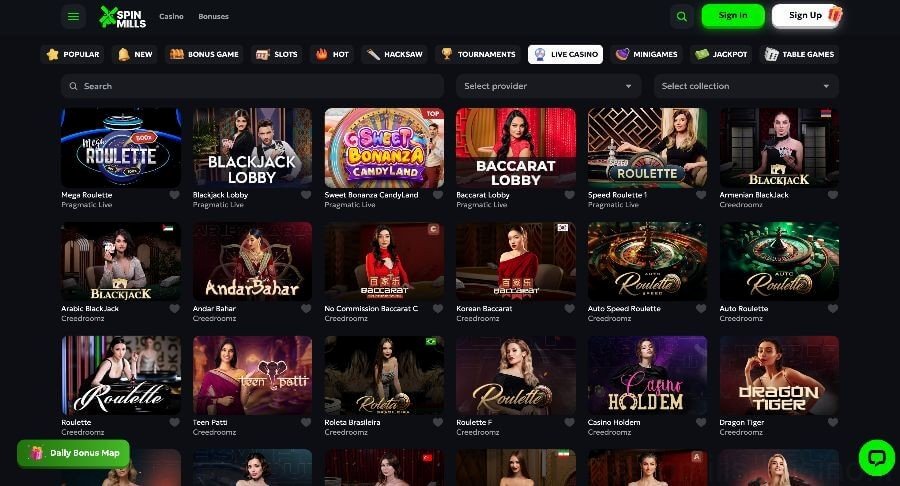 Spinmills Casino Casino